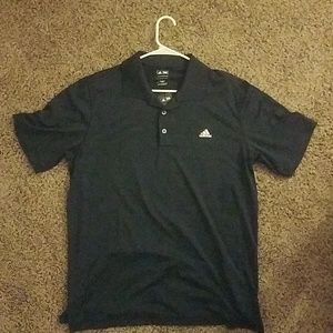 Navy Blue Adidas Polo (Large)